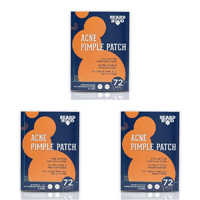 Beardhood Acne Pimple 72 Patch, 30 g-1.webp